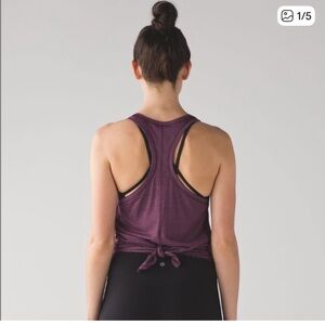 lululemon tie it up singlet tank
